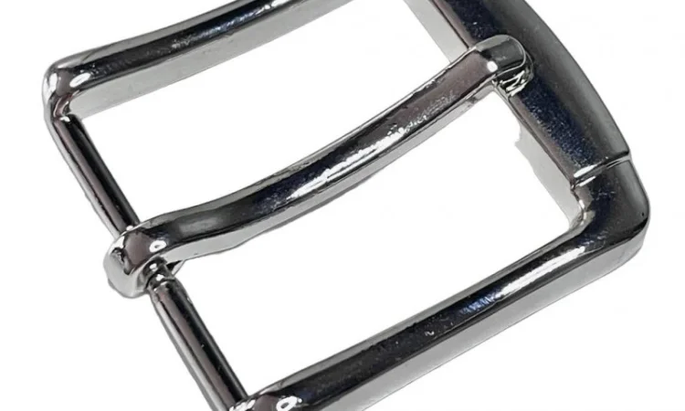 Пряжка для ременя 35 мм з нікелю - фото № 3