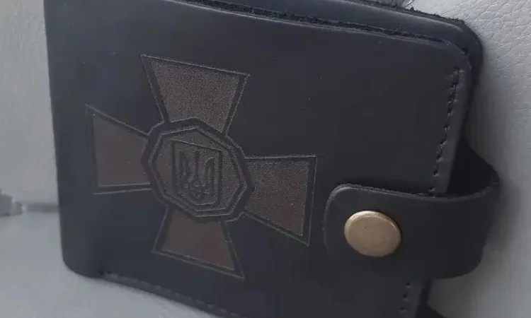 Гаманець з емблемою ЗСУ на замовлення - фото № 1