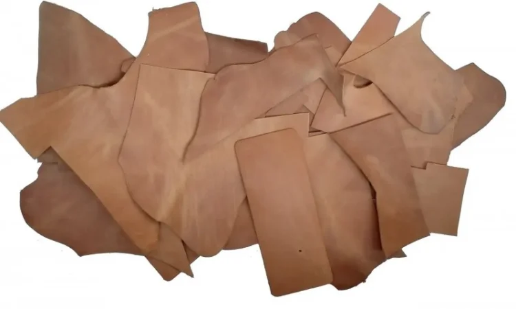 Обрезки натуральной кожи Crazy Horse на вес - фото № 5