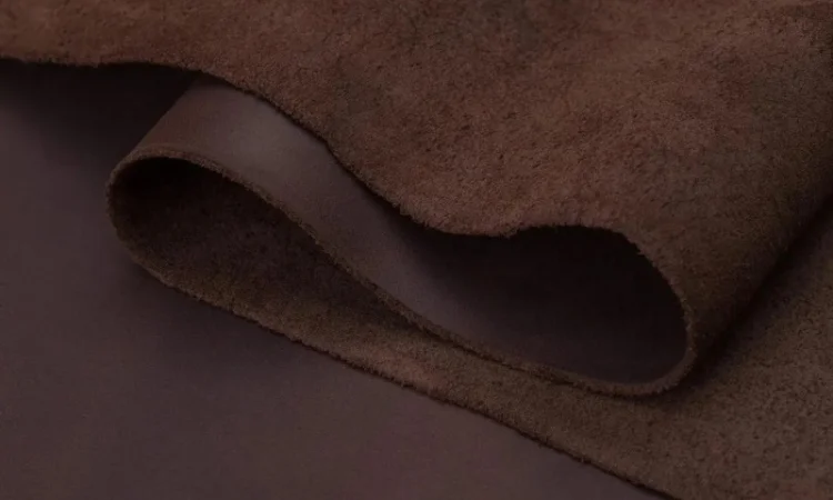 Шкіра Crazy Horse - натуральна червона шкіра для виробництва - фото № 8