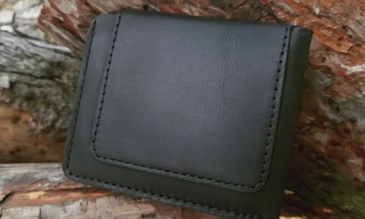 Кошелек с гравировкой, Именной кошелек ручной работы Pretty - фото № 3