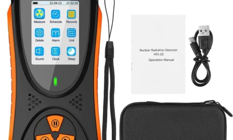 Лічильник Гейгера - Aikesi HFS-10 захисний кейс, Радіаційний дозиметр - фото № 9