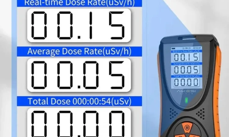 Лічильник Гейгера - Aikesi HFS-10 захисний кейс, Радіаційний дозиметр - фото № 5