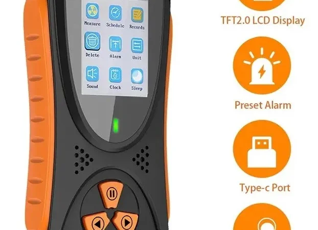 Лічильник Гейгера - Aikesi HFS-10 захисний кейс, Радіаційний дозиметр - фото № 6