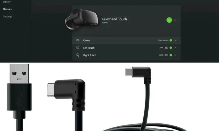 Кабель USB 3.2 - Type C для Oculus Quest - фото № 8
