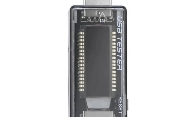 USB Тестер Keweisi KWS-V20 – амперметр та вольтметр для вимірювання ємності акумуляторів - фото № 3