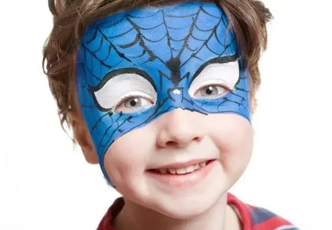 Синій аквагрим для обличчя Diamond FX - фото № 3