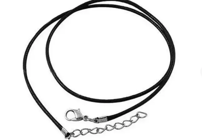 Вощений шнур для кулона підвіски хрестика 50 см - фото № 1