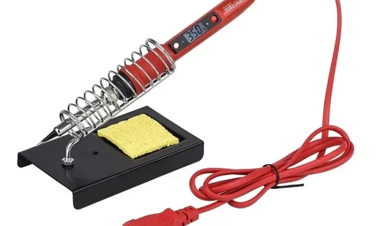 Набір інструментів для паяння 18 в 1 паяльник JCD908S 80W - фото № 4