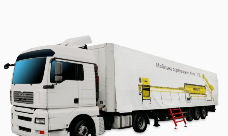 Мобільна сортувальна лінія для твердих побутових відходів ТПВ - фото № 3