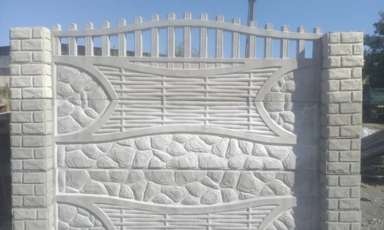 Бетонные заборы "Еврозабор" Ворота, калитки - фото № 2