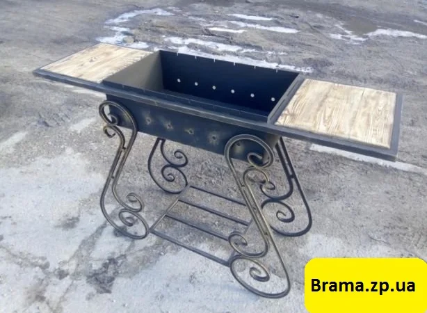 Мангал с дровницей - фото № 2