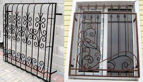 Решетки на окна, балконы Запорожья - фото № 2