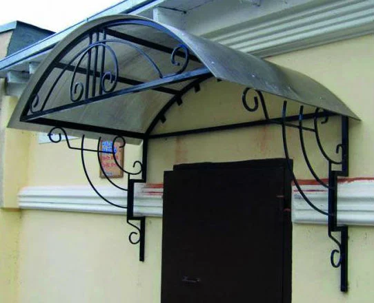Козырек навесы над входом Запорожья - фото № 5