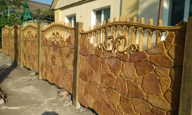Железобетонный забор заказать в Запорожье - фото № 1