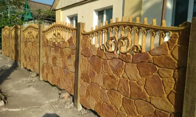 Железобетонный забор заказать в Запорожье - фото № 1
