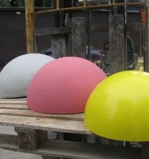 Полусфера бетонная. Парковачный барьер - фото № 3