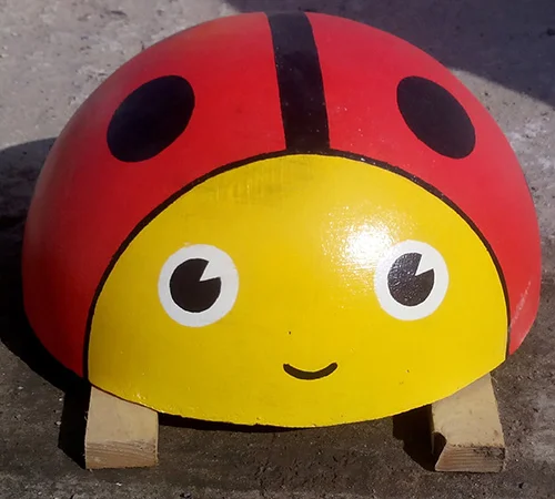 Полусфера бетонная. Парковачный барьер - фото № 4