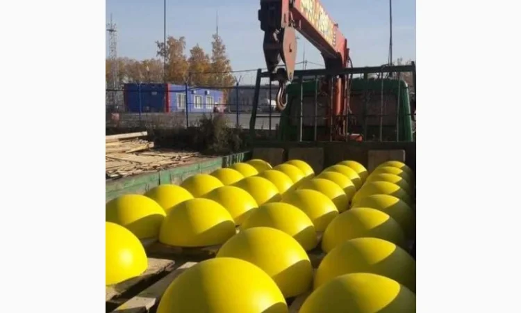 Полусфера бетонная. Парковачный барьер - фото № 6