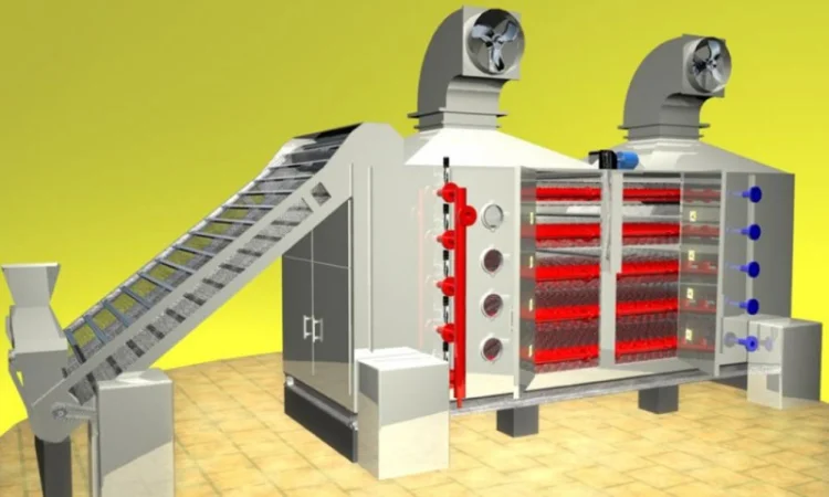 Сушилка конвейерная ленточная паровая Г4- КСК-15 - фото № 1