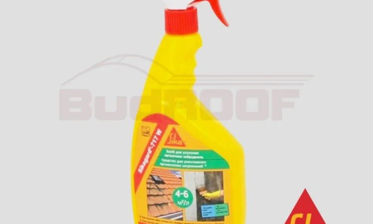 Очищувач мінеральних поверхностей від органічного бруду SIKA Sikagard-717W 600мл - фото № 2