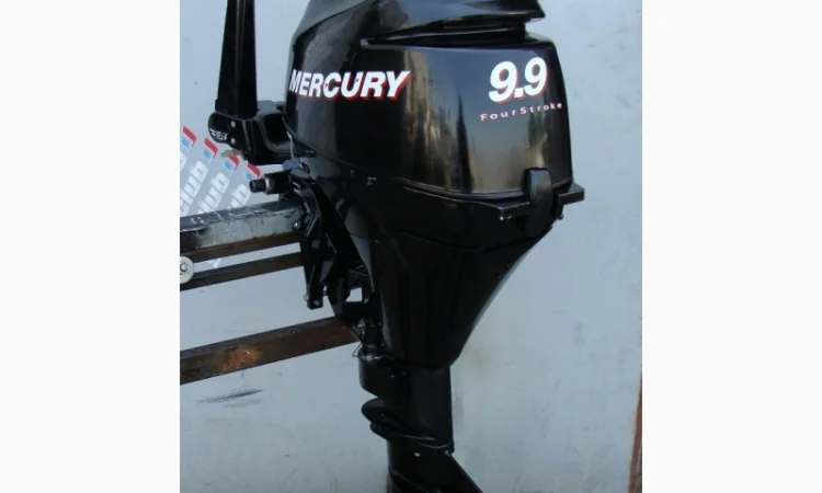 Пропонується лодочний мотор Mercury 9.9 б/у в чудовому стані - фото № 1
