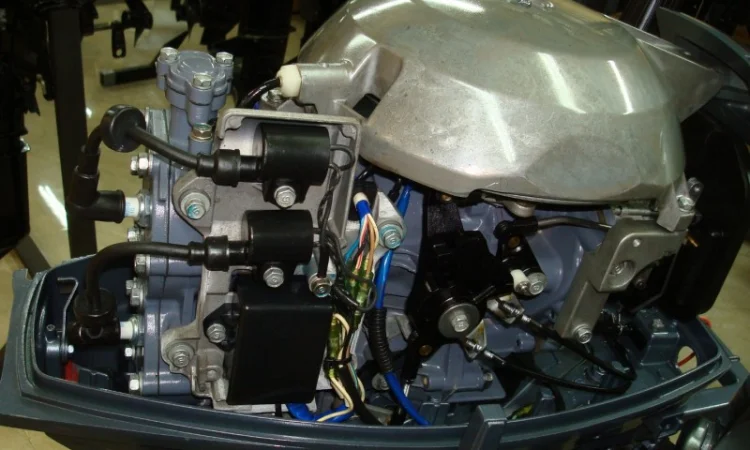 Продается лодочный мотор Yamaha - 25 - фото № 4