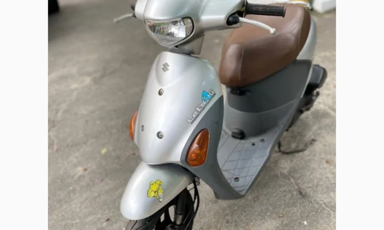Продается мотоцикл Suzuki Lets 4G в идеальном состоянии - фото № 1