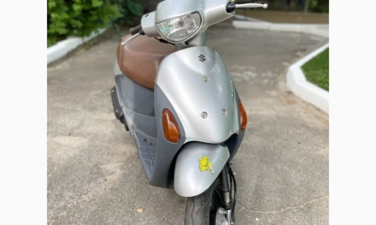 Продается мотоцикл Suzuki Lets 4G в идеальном состоянии - фото № 2