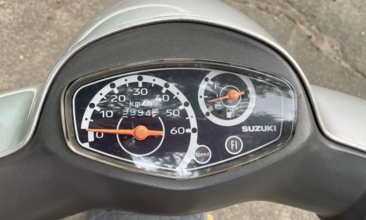 Продается мотоцикл Suzuki Lets 4G в идеальном состоянии - фото № 3