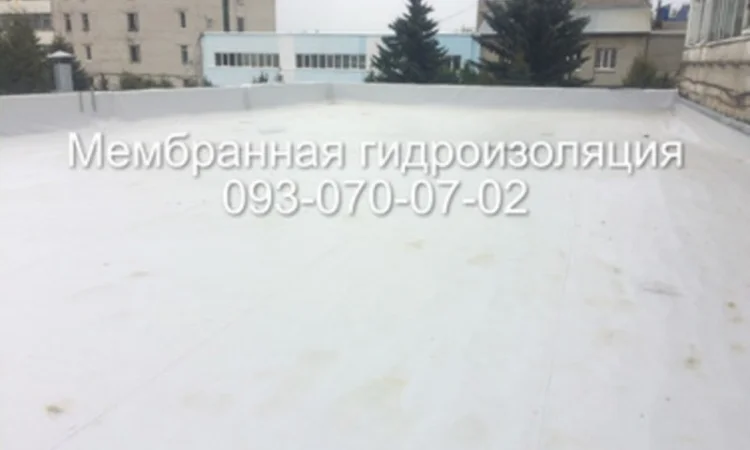 Кровельні роботи мембраною в Херсоні - фото № 1