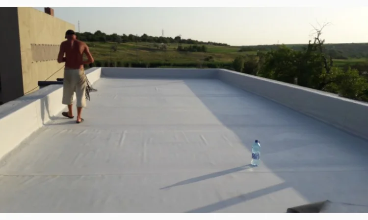 Кровельні роботи ПВХ мембраною в Хмельницькому - фото № 1