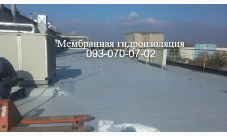 Мембранная крыша в Полтаве - фото № 1