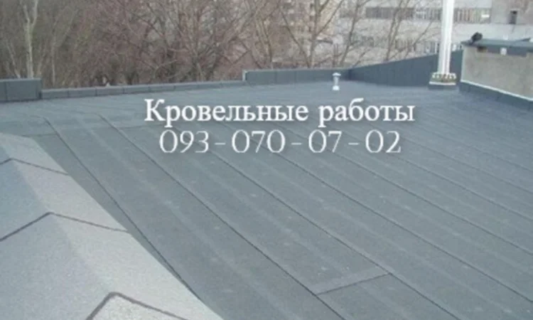 Устройство и ремонт мягкой кровли в Полтаве - фото № 1