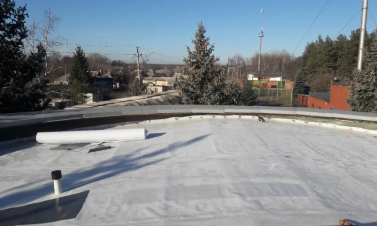 Укладка ПВХ мембраны и ремонт кровли - фото № 1