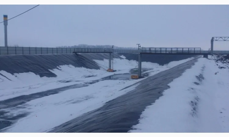 Гидроизоляция прудов и резервуаров - фото № 1