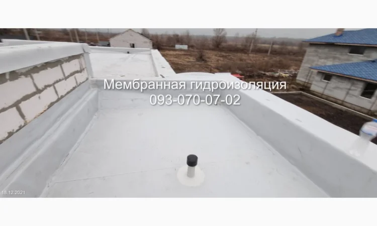 Услуги по устройству мембранной кровли - фото № 1