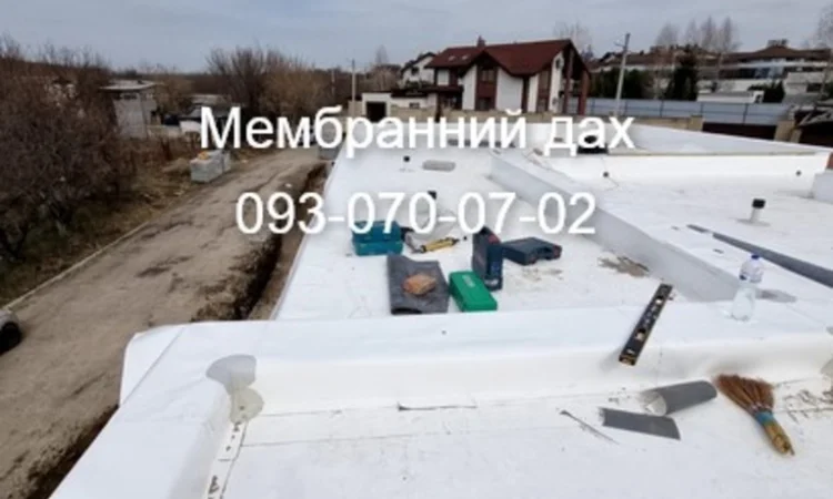 Ремонт мембранной крыши и укладка мембран - фото № 3