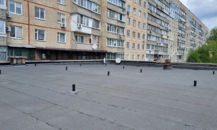 Ремонт плоской крыши в Днепре - фото № 1