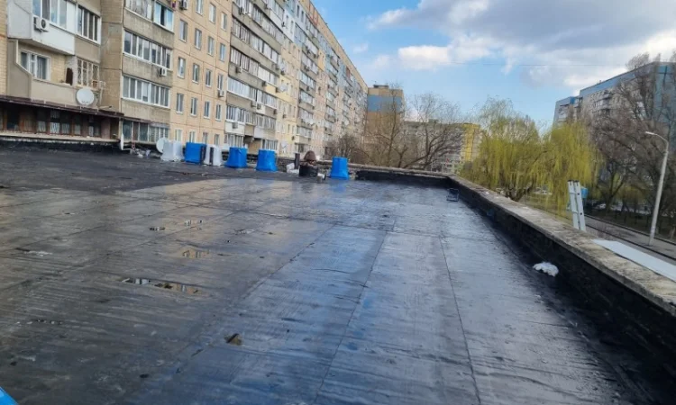 Монтаж та демонтаж рулонної покрівлі в Дніпрі - фото № 1