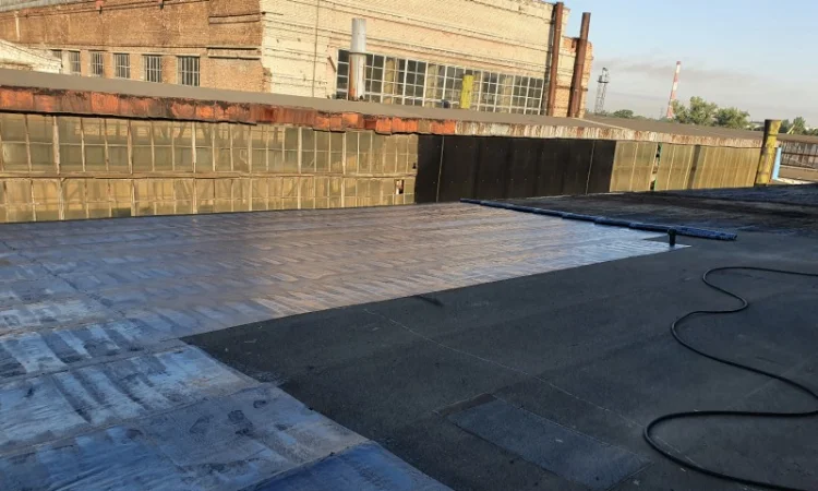 Покрытие крыши евро рубероидом - фото № 1