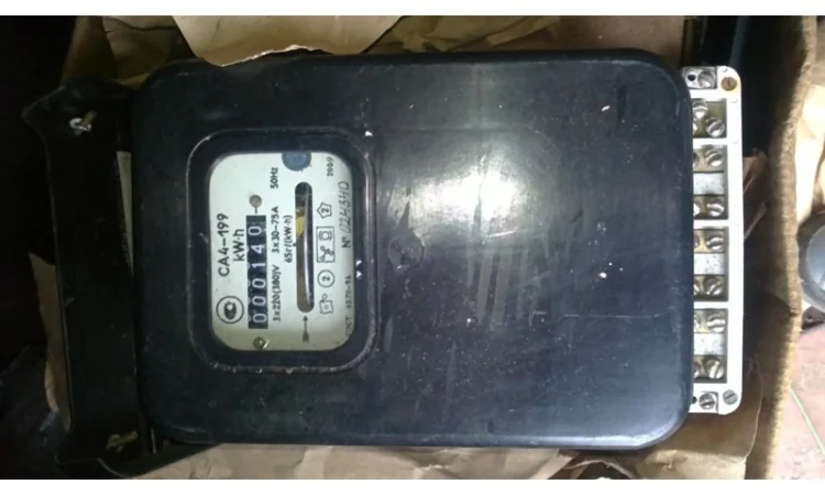 Электорсчетчики механические - фото № 1