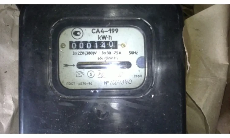 Электорсчетчики механические - фото № 2