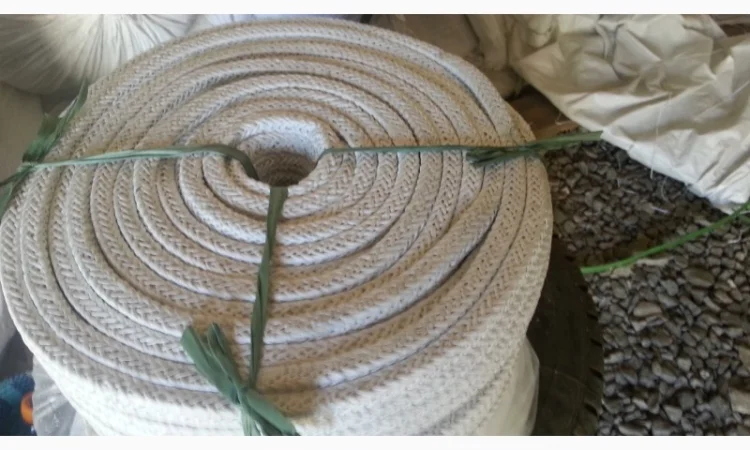 Асбестовый квадратный шнур для дверцы камина и котла - фото № 1