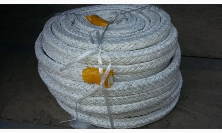 Уплотнительный квадратный плетёный шнур для двери котла, печи и камина - фото № 1