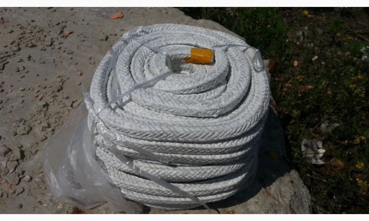 Уплотнительный квадратный плетёный шнур для двери котла, печи и камина - фото № 2