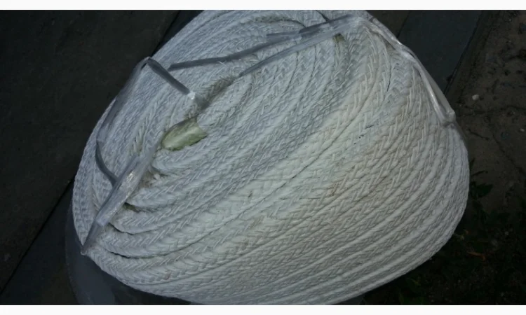 Уплотнительный квадратный плетёный шнур для двери котла, печи и камина - фото № 3