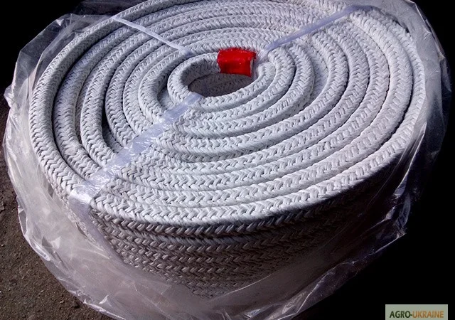 Асбошнур плетёный квадратный для котлов и печи - фото № 2