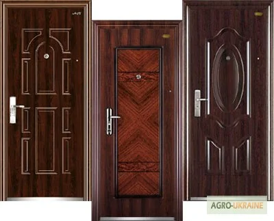 Металлические входные двери эконом класса из Китая - фото № 1