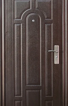 Металлические входные двери эконом класса из Китая - фото № 4